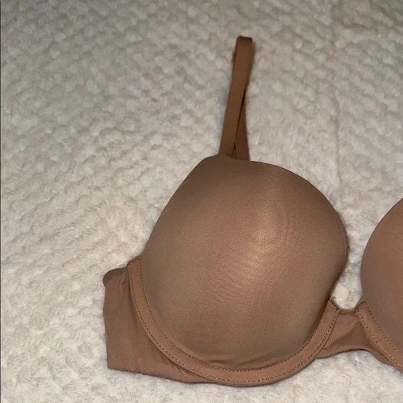 💗 Victoria’s Secret Push-Up T-Shirt Bra – Nude, Size 34B - Picture 3 of 10